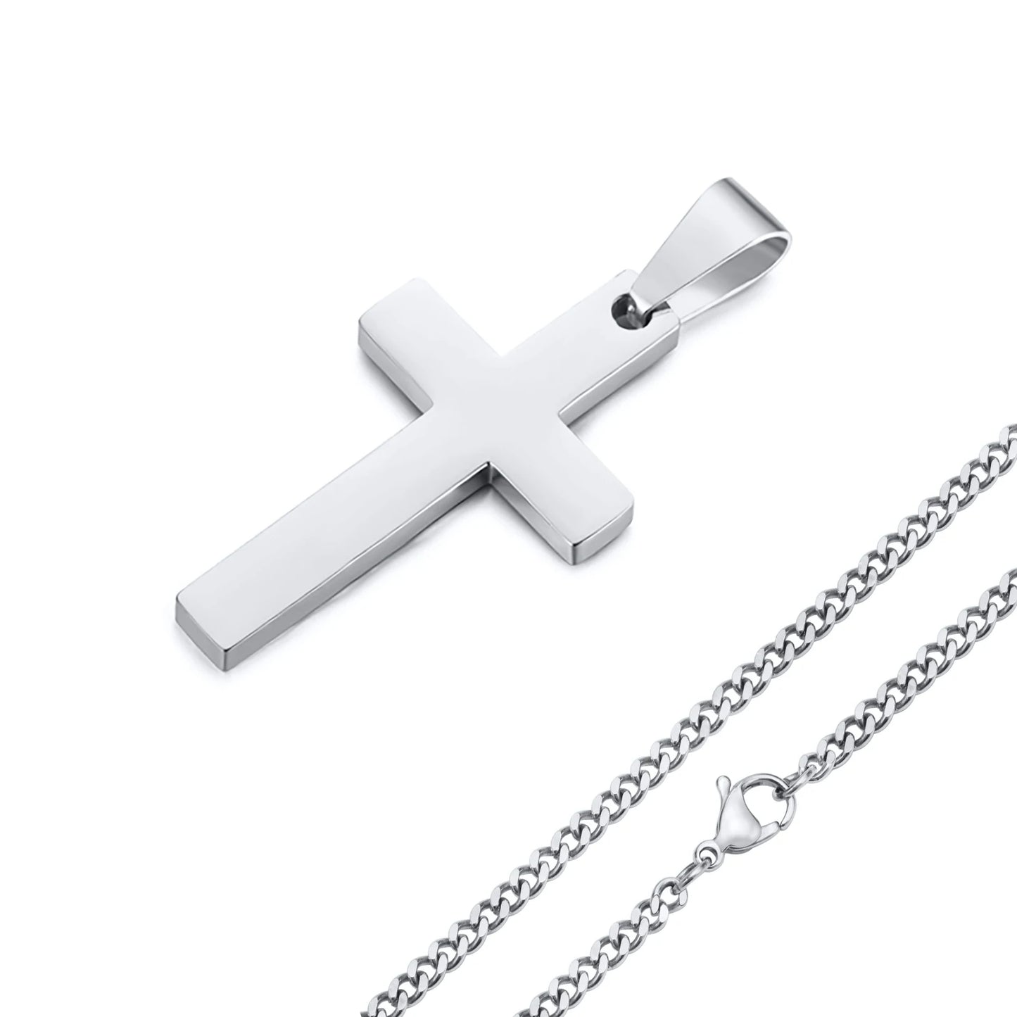 Waterproof Built Different Cross Chain