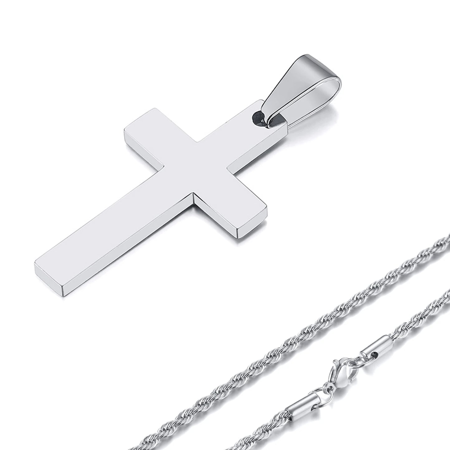 Waterproof Built Different Cross Chain