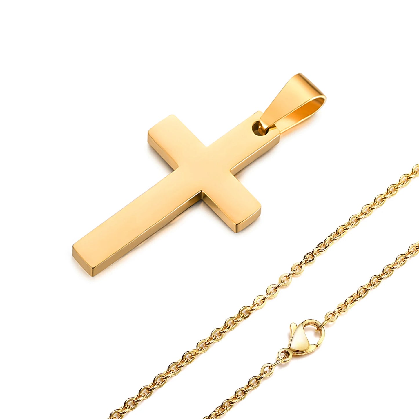 Waterproof Built Different Cross Chain