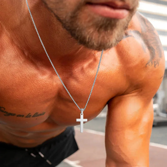 Waterproof Built Different Cross Chain